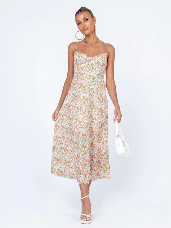 Princess Polly Dresses & Skirts - NEW Princess Polly Amara Multicolor Midi Dress